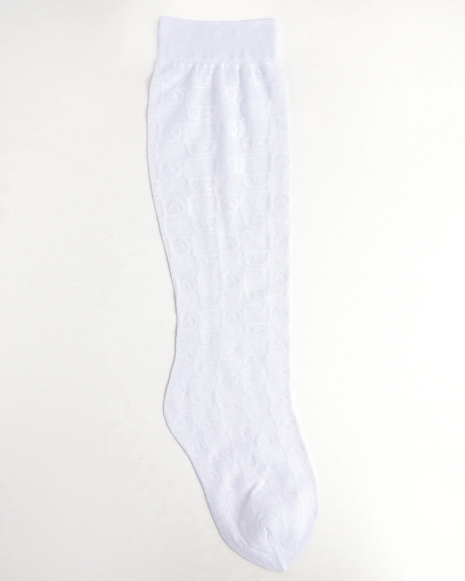 DAL Original Knee Highs - White