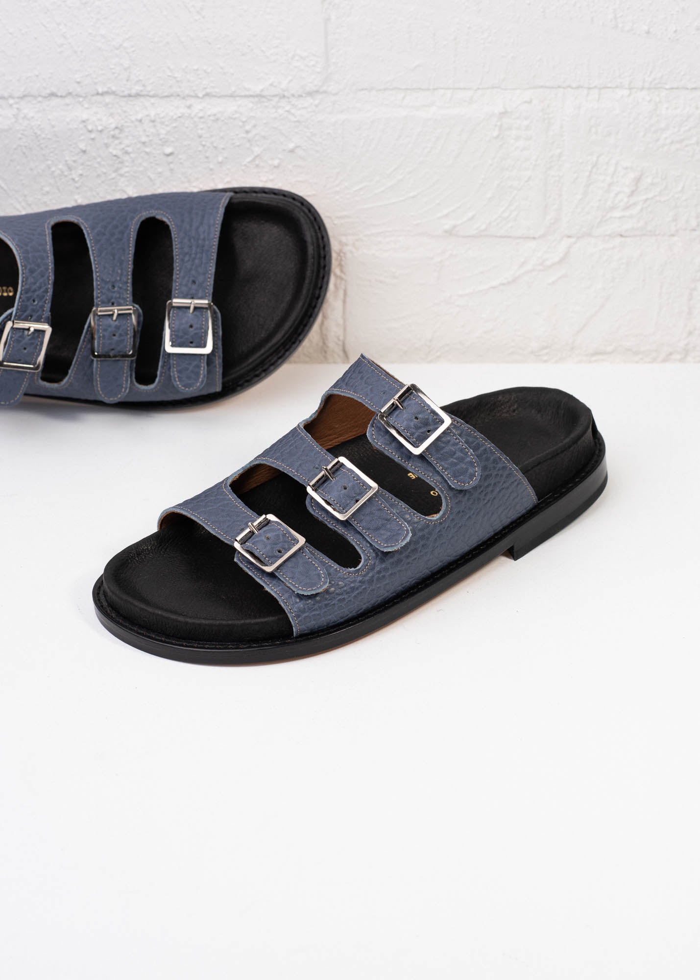 Studio Sale - Buckled Up Fuss Indigo / 40